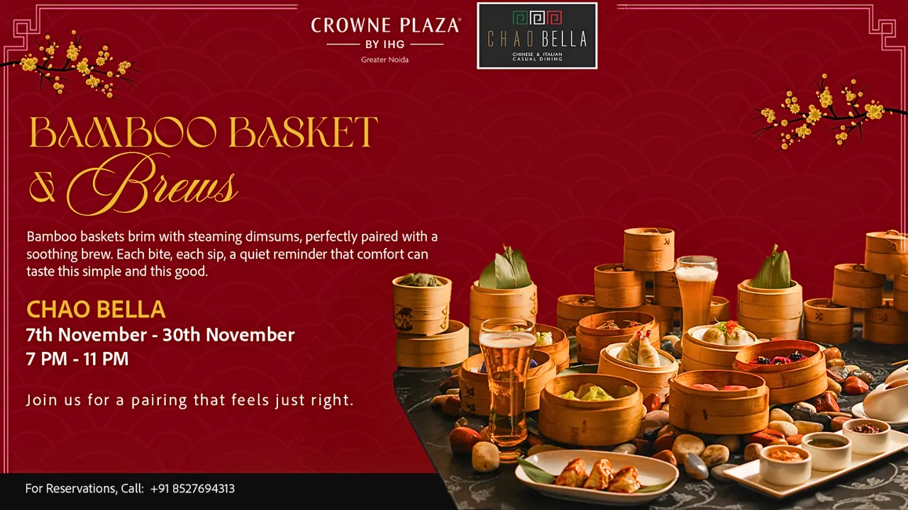 “Bamboo Baskets & Brews” at Crowne Plaza G Noida