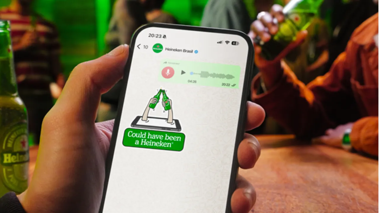 Heineken launches chat tech for real life conversations over a beer