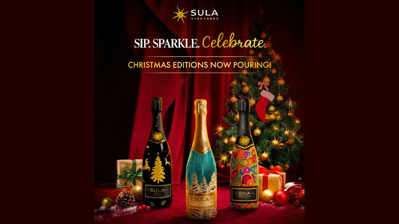Sula unveils limited-edition festive sparkling wines