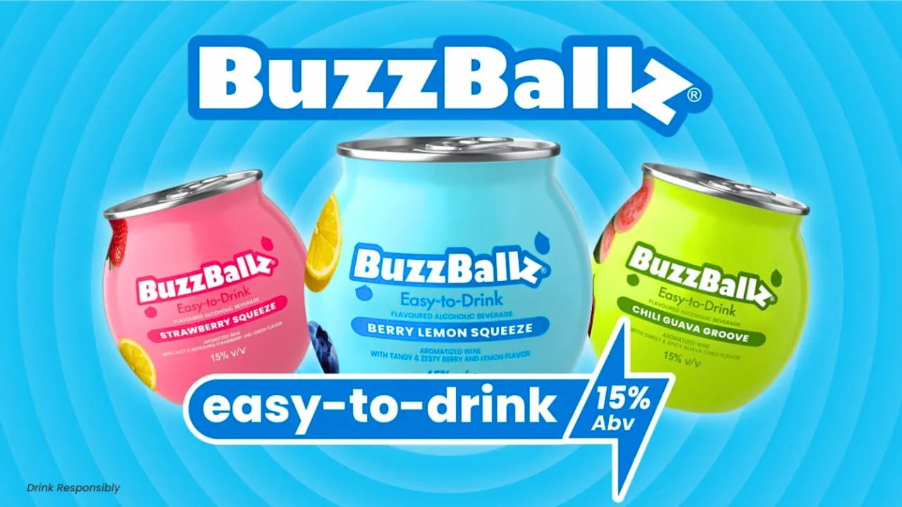 BuzzBallz enters India with 3 flavours