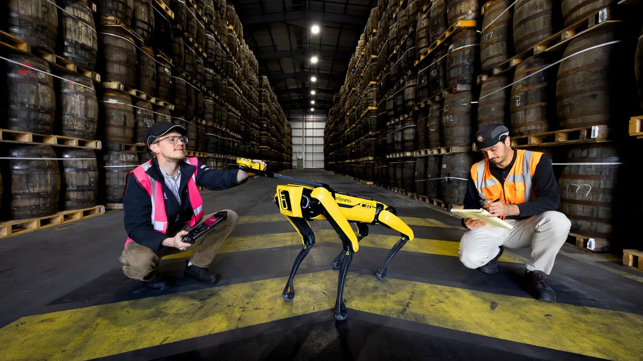 Bacardi starts testing robot dog to detect ethanol leaks