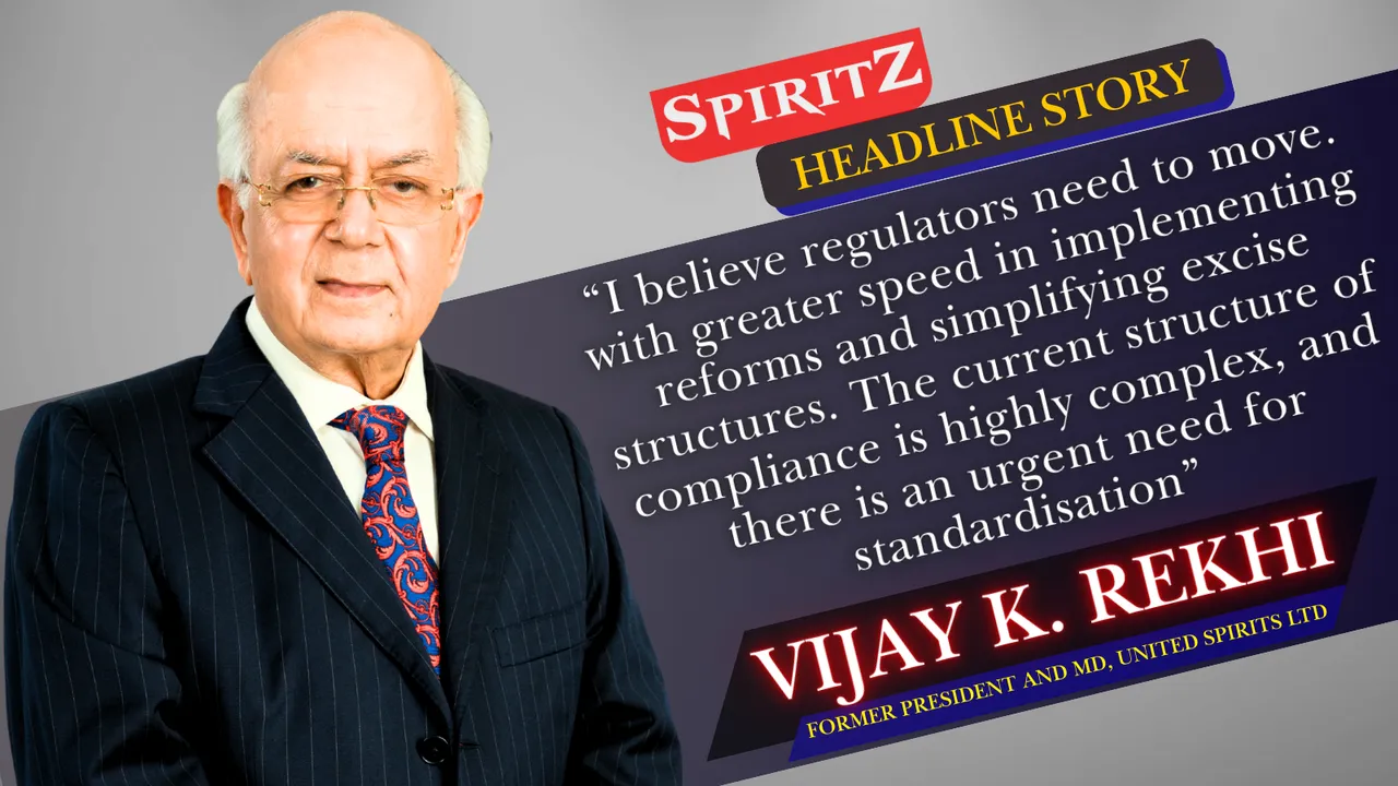 VIJAY K. Rekhi, former President and Managing Director of United Spirits Ltd