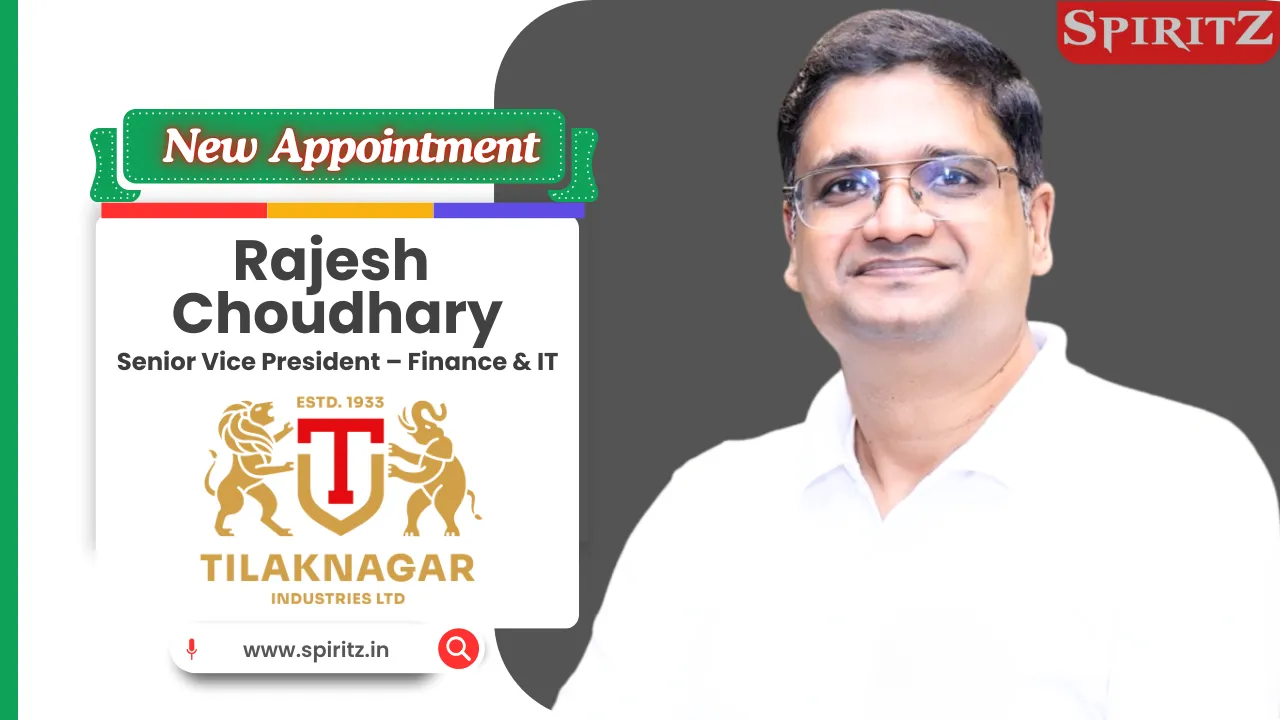 Tilaknagar appoints new Senior VP of Finance & IT