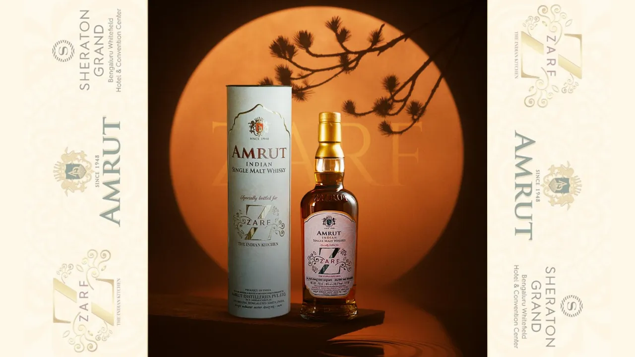 Sheraton Whitefield & Amrut launch exclusive single malt