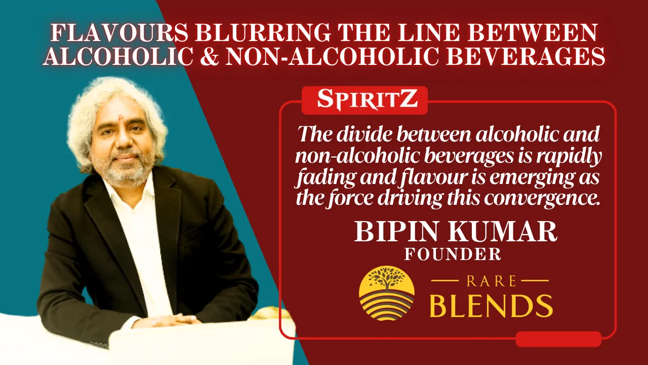 Flavours blurring the line between alcoholic & non-alcoholic beverages