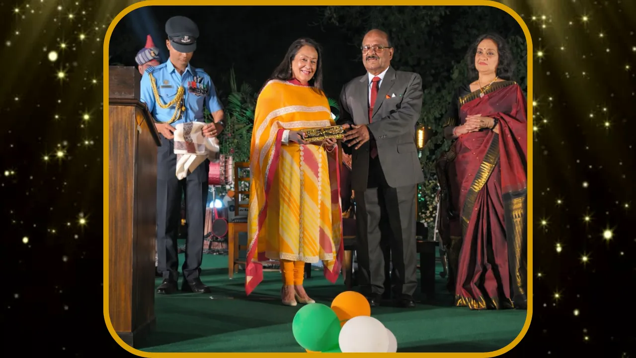 Dr. Jyotsna Suri conferred with Vande Mataram Vande Virasat Award