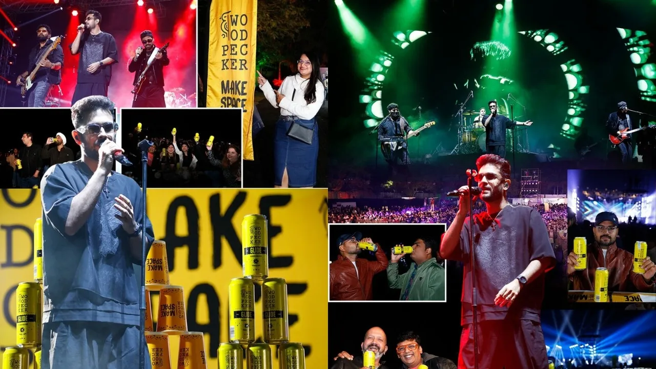 Woodpecker powers Sanam Puri’s debut live concert in Bhopal