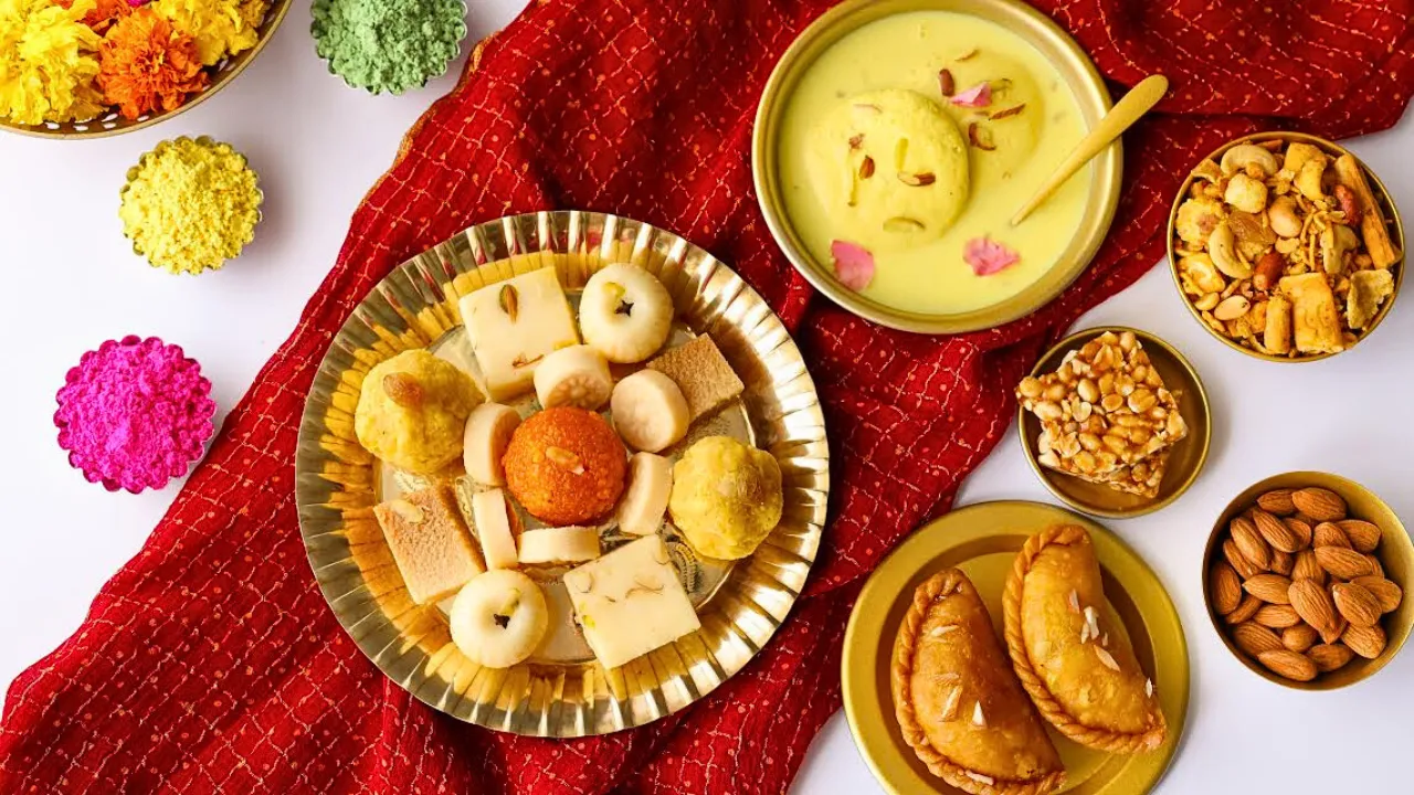 The Ultimate Holi Brunch spread at Mosaic restaurant, Crowne Plaza G Noida