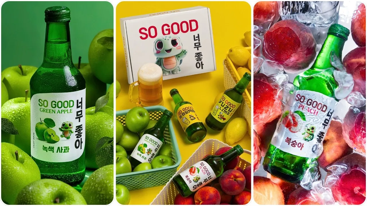 So Good launches still & sparkling soju collections in India