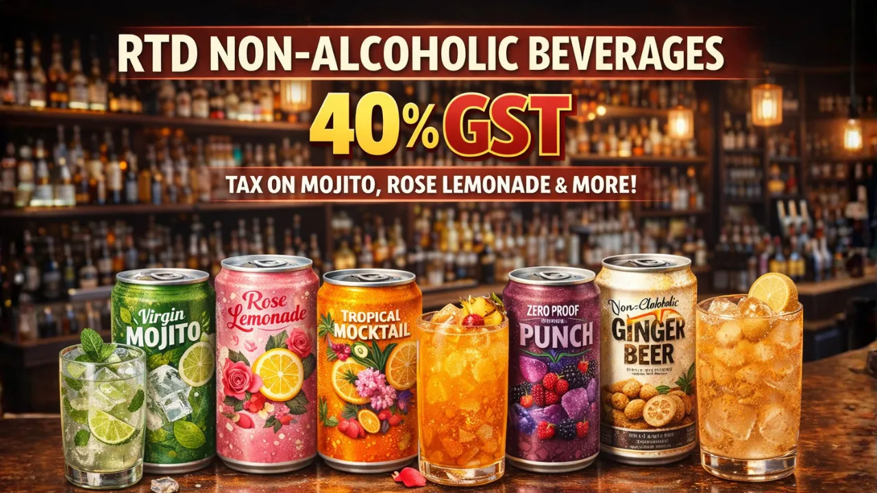 West Bengal AAR rules non-alcoholic beverages to attract 40% GST