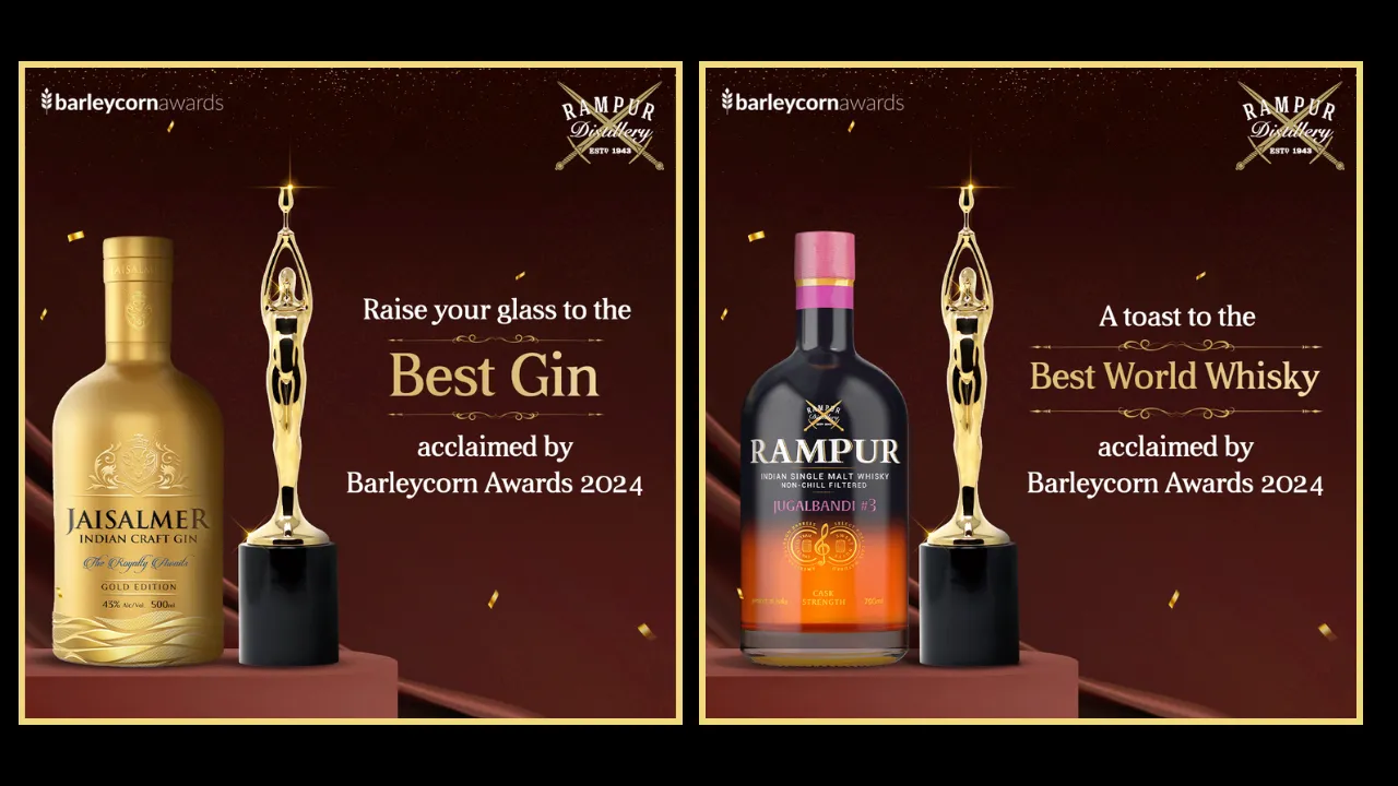 Rare recognition for Radico’s whisky and gin brands