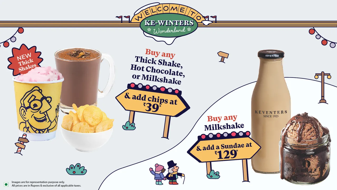 Savour hot beverages through Ke-Winters Wonderland