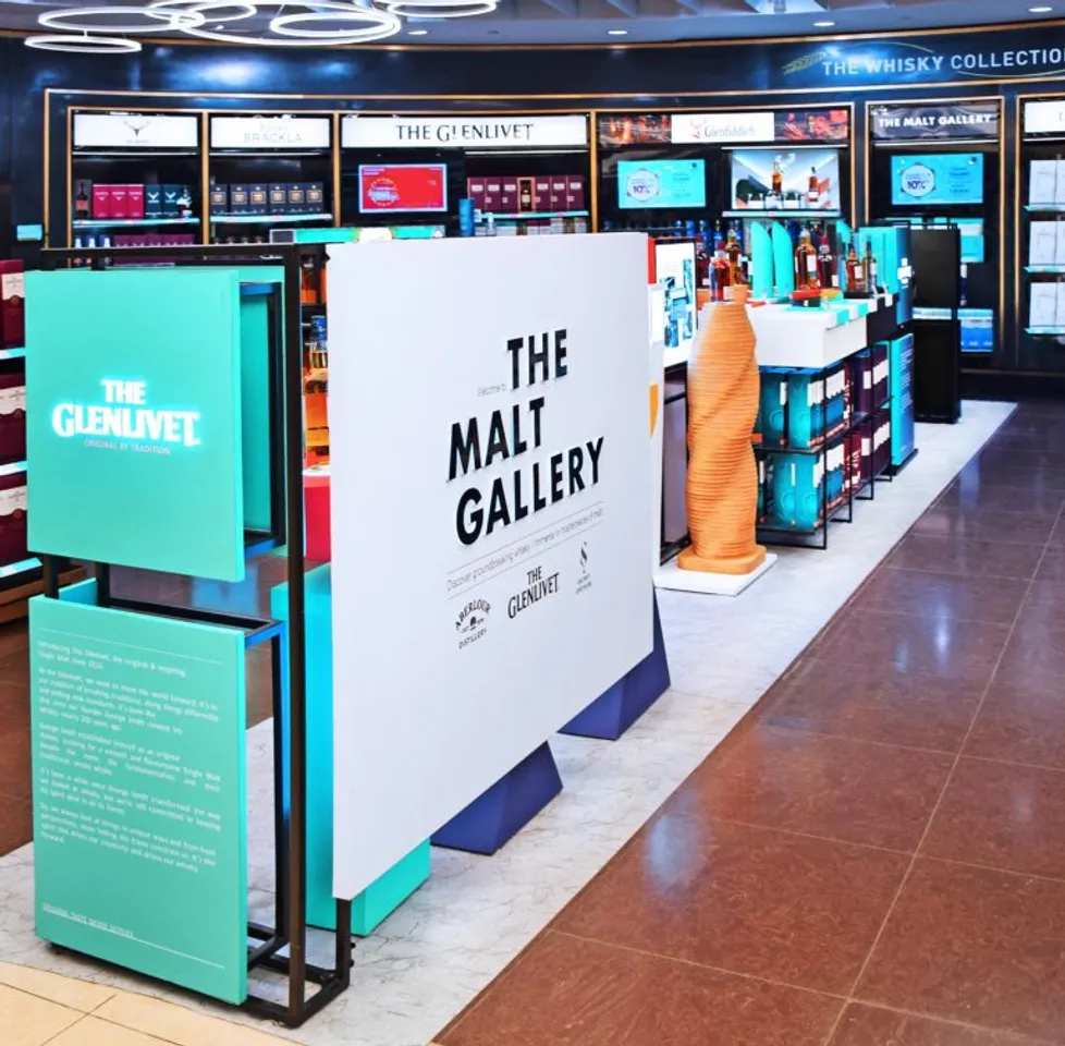 Pernod’s malt gallery in Delhi