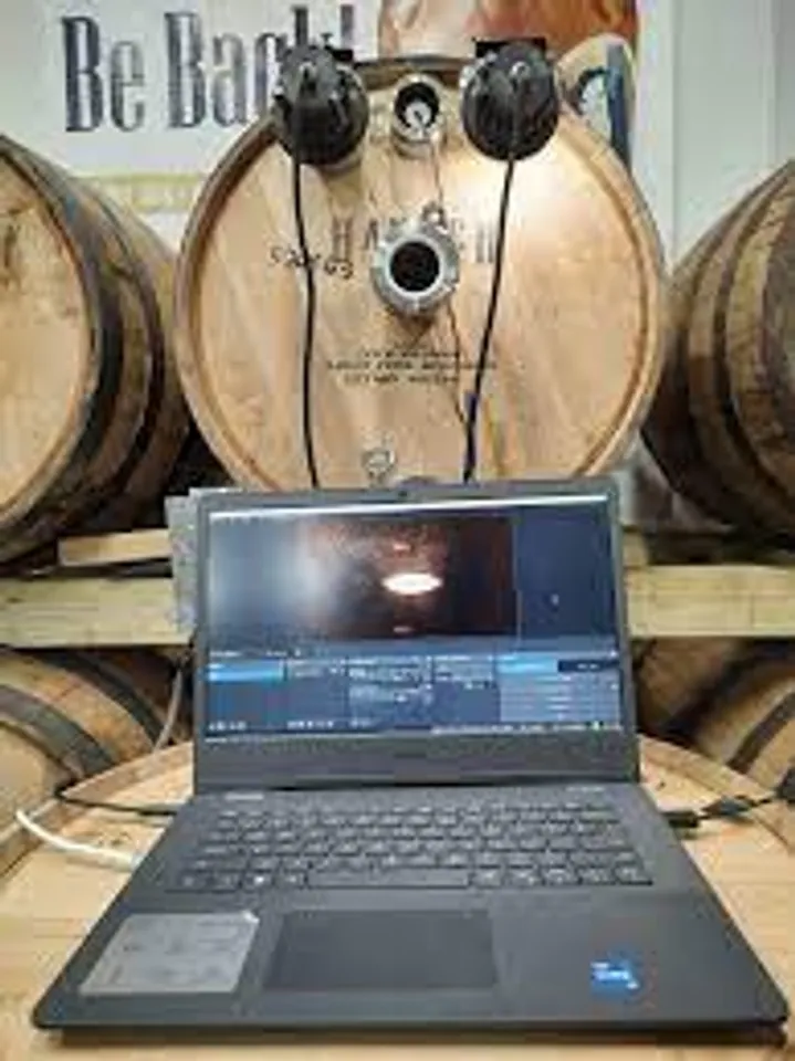 Distillery offers live feed of whiskey maturation in barrel