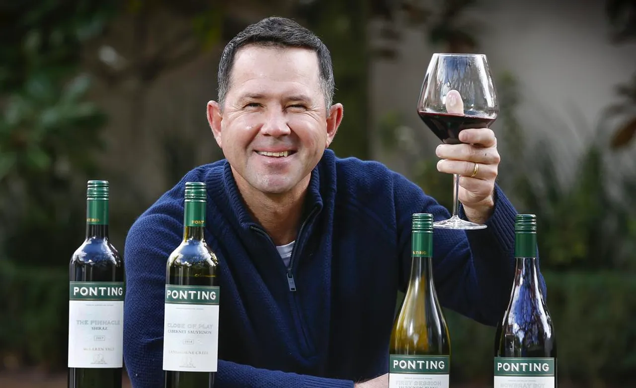 Cricketer Ricky Ponting launches his wines