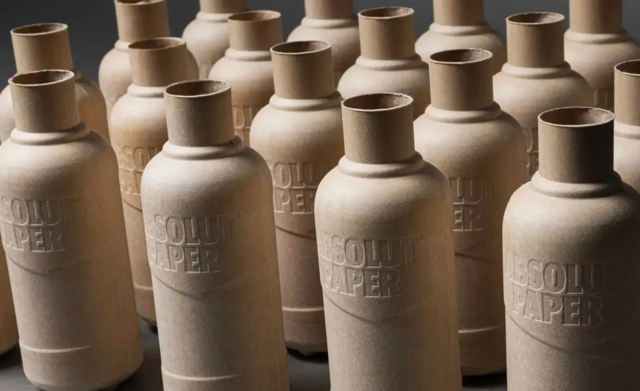 Absolut launches paper bottle in Tesco