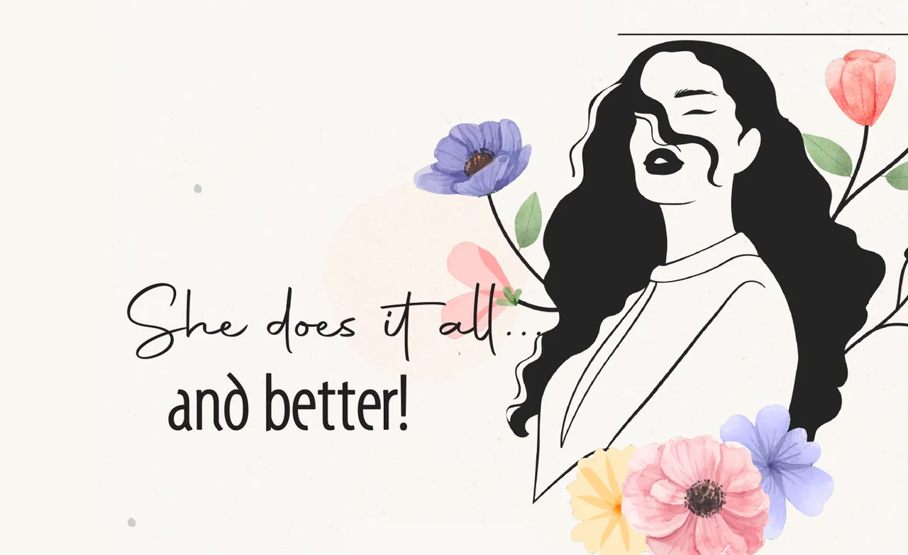 She does it all…and better!