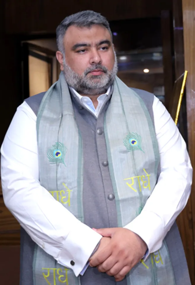 New Delhi: Olympic gold medalist Gagan Narang at the inauguration of a photo exhibition organized by the Media Photojournalist Trust