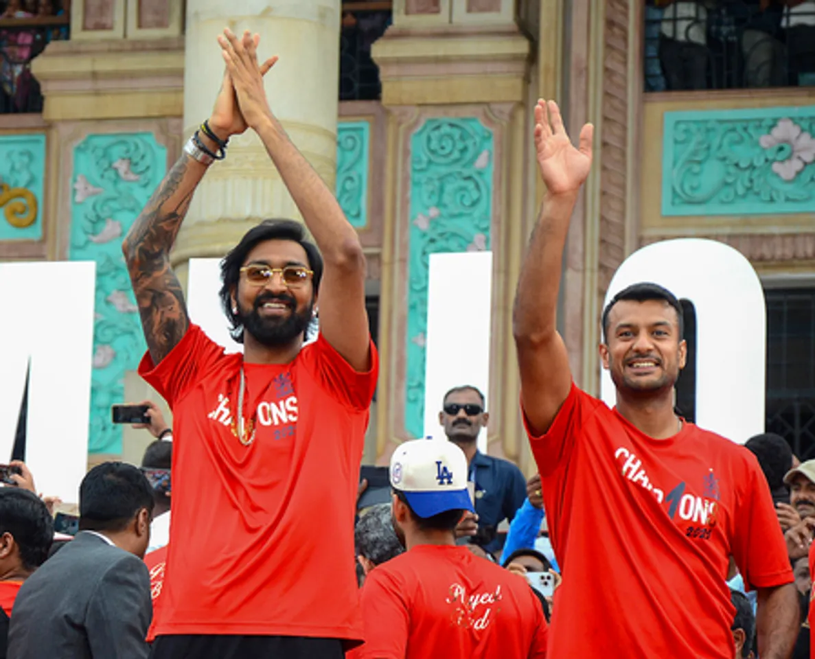 Bengaluru: RCB Victory Celebrations at Vidhan Soudha