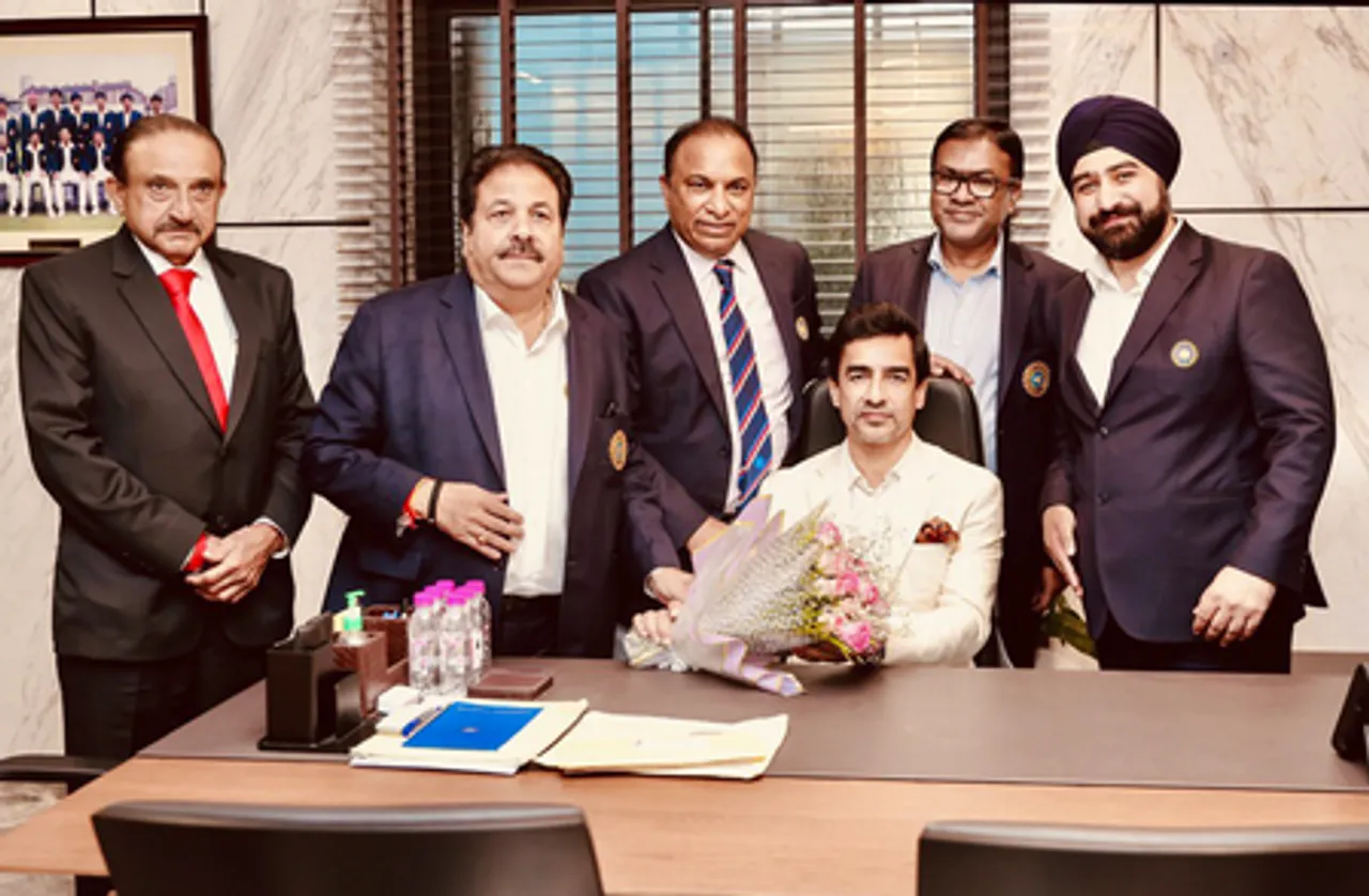 Mumbai: Mithun Manhas Assumes Charge as BCCI President