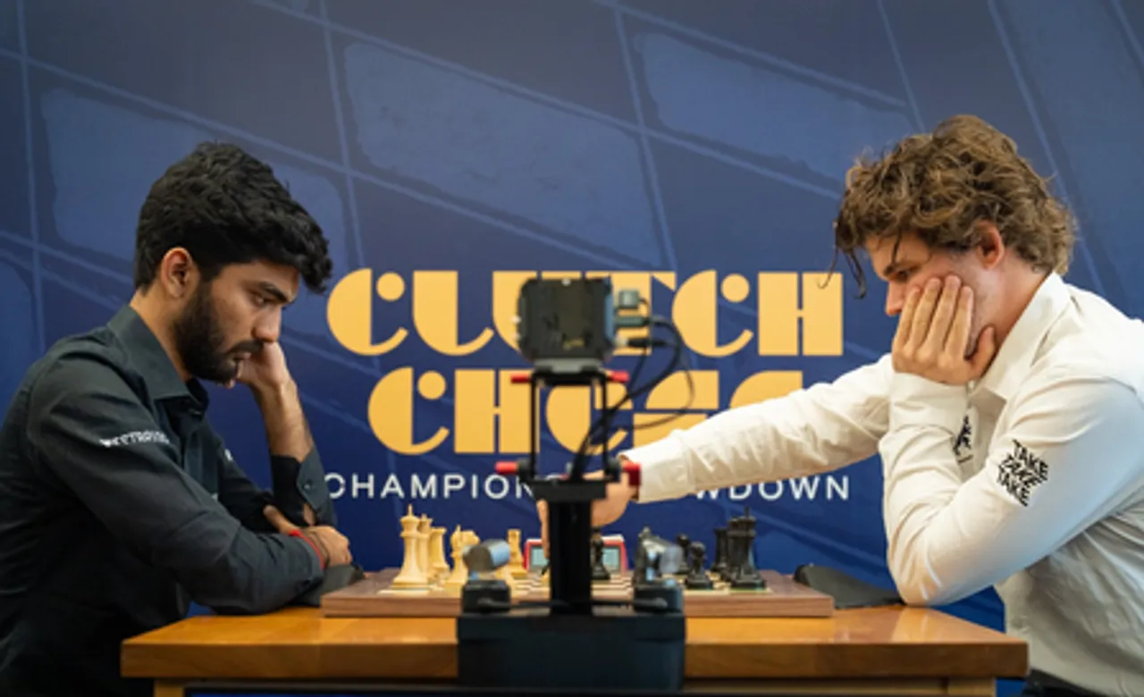 Champions Showdown: Gukesh slips to last, Carlsen takes sole lead after Day 2