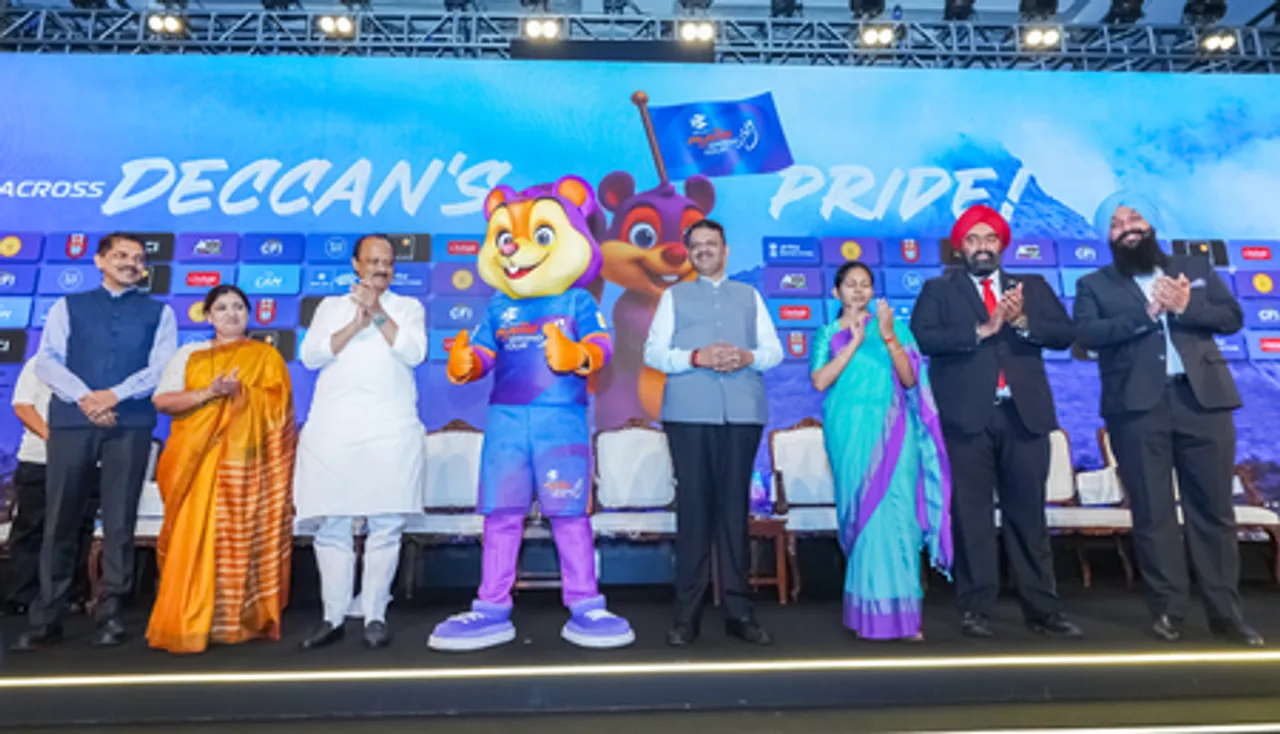 Maha CM Devendra Fadnavis unveils mascot, kit and logo of 'Pune Grand Tour' Cycling Competition