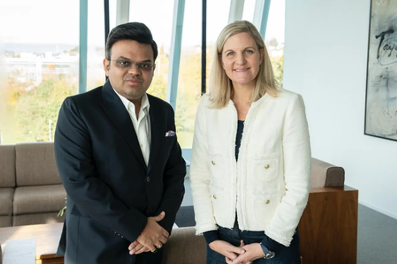 Jay Shah meets IOC chief Kirsty Coventry, discusses cricket's return to Olympic Games (Credit: Jay Shah/X)
