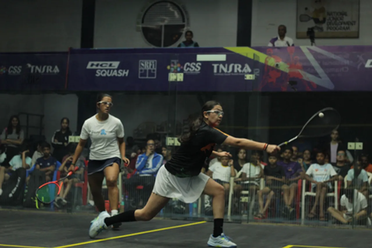 Arihant, Anika clinch U-19 titles at Sub-Junior & Junior National Squash Championships at the Indian Squash Academy in Chennai on Friday. Photo credit: ISA