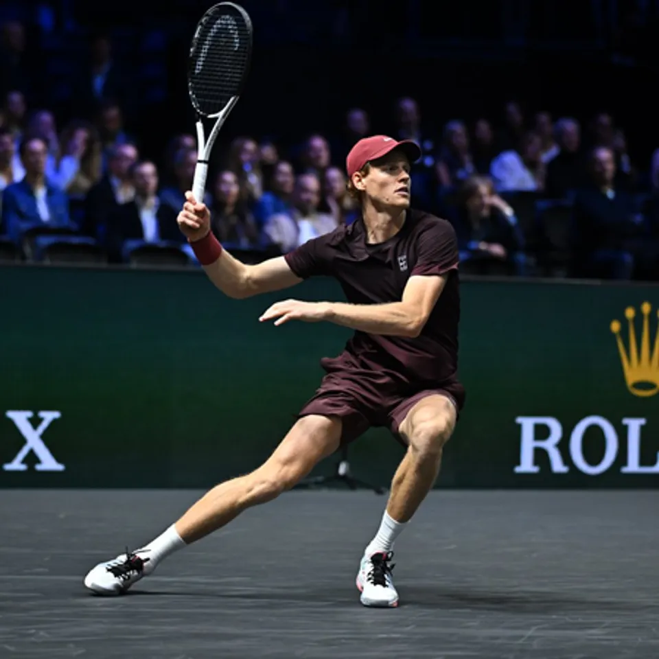 Jannik Sinner speeds past troubled Zverev for spot in final of the Paris Masters 2025 in Paris on Saturday. Photo credit: ATP Tour