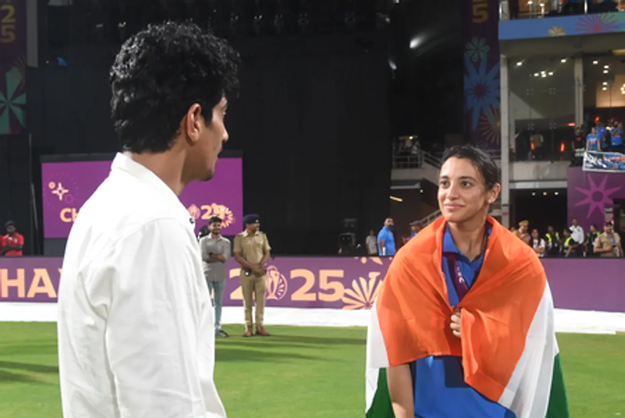 Navi Mumbai: Post-Match Celebration Following Team India Women’s Win in ICC Women’s World Cup Final
