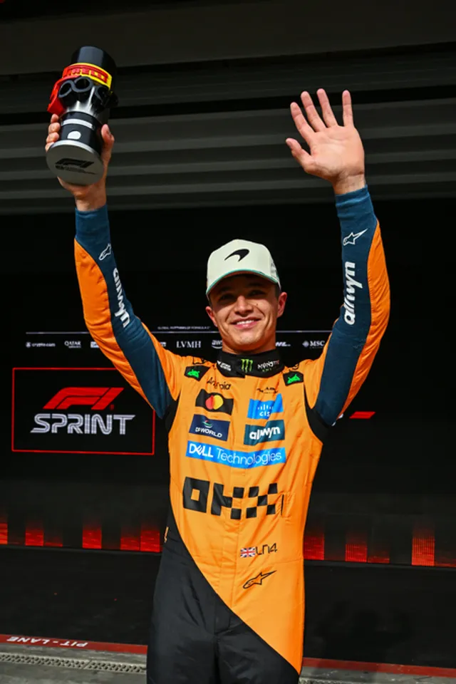 Norris clinches pole position in Sao Paulo Sprint Qualifying (Credit: Formula 1/X)