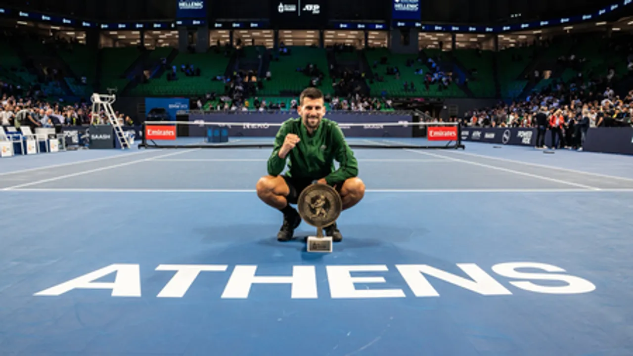 Djokovic wins 101st title in Athens but withdraws from ATP Finals due to injury
