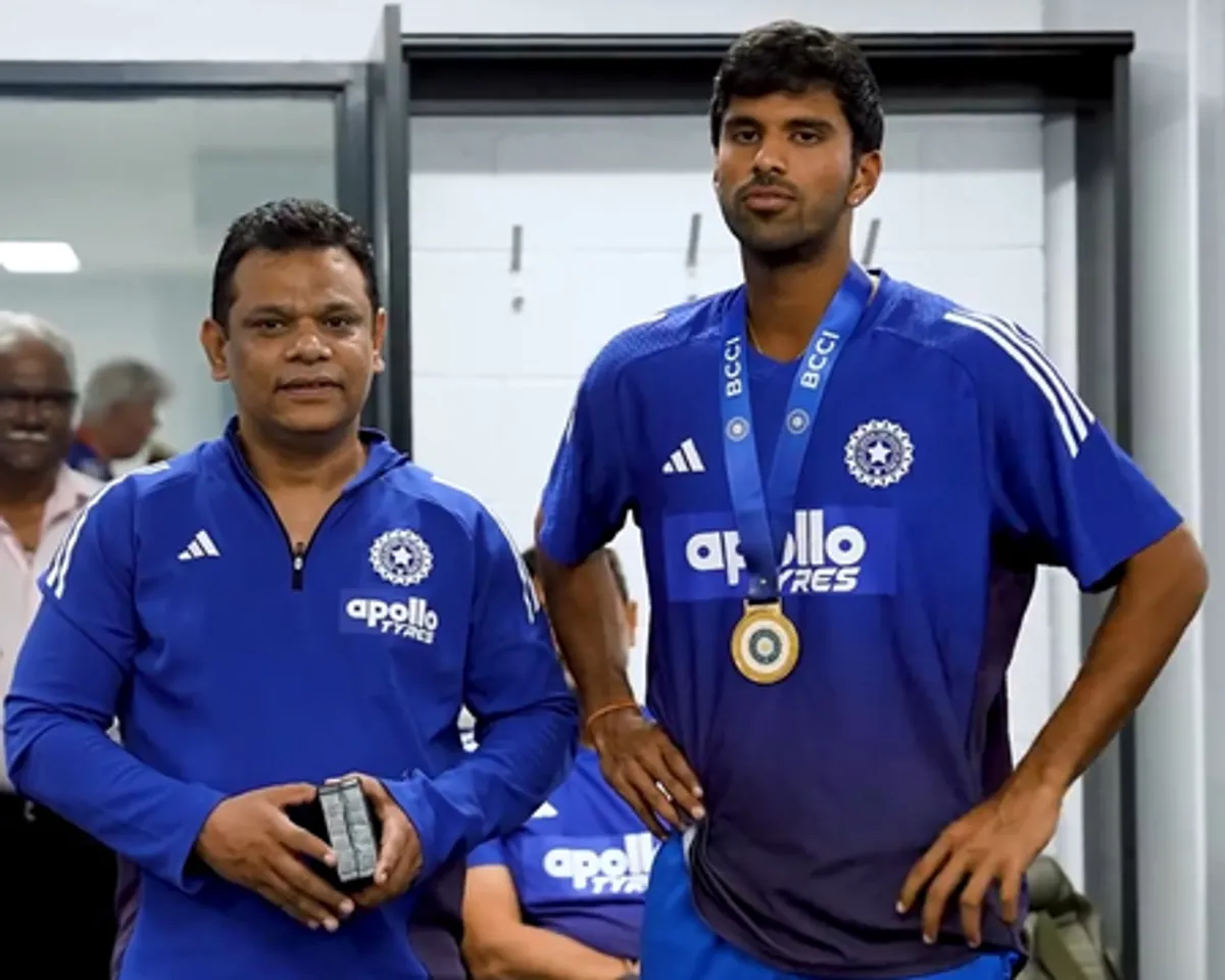 Stood up to every challenge with consistency: Sundar gets Impact Player of the Series medal in Australia