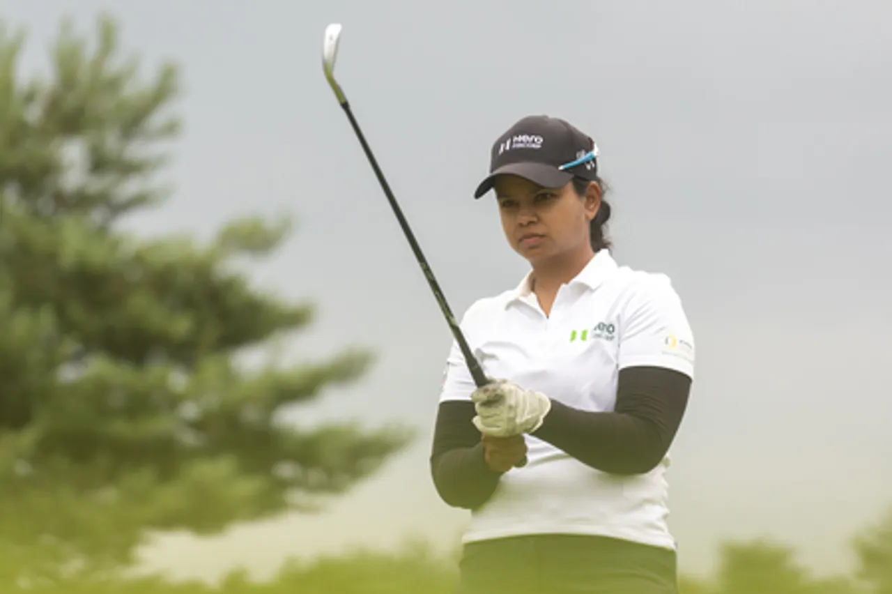 Vani Kapoor looks at sixth win of the season but faces tough competition from Amandeep, Sneha and Ridhima in the 15th Leg of the Women's Pro Golf Tour (WPGT) at the Jaypee Greens Wishtown Golf Course in Noida, Uttar Pradesh. Photo credit:  www.golfxyz.in