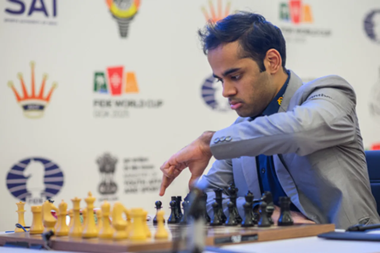 Arjun Erigaisi draws with Wei Yi in Game 1 of quarterfinals; Yakubboev scores sole win of the round in the $2 million FIDE World Cup 2026 at Hotel Resort Rio in Panaji in Goa, on Monday.