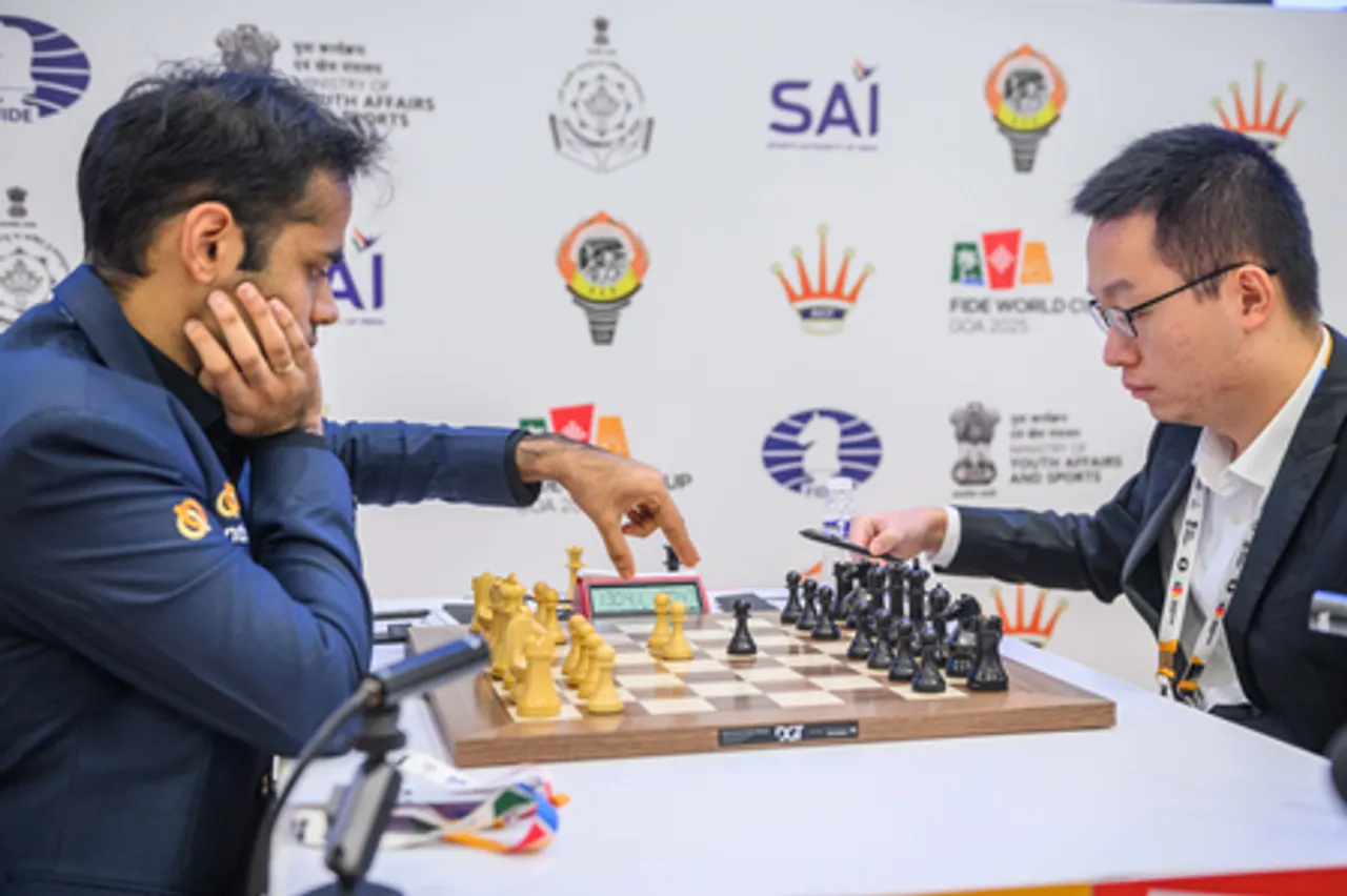 FIDE World Cup 2025: Arjun Erigaisi, Wei Yi quarters heads to tiebreak; Nodirbek seals semis spot (Credit: FIDE)