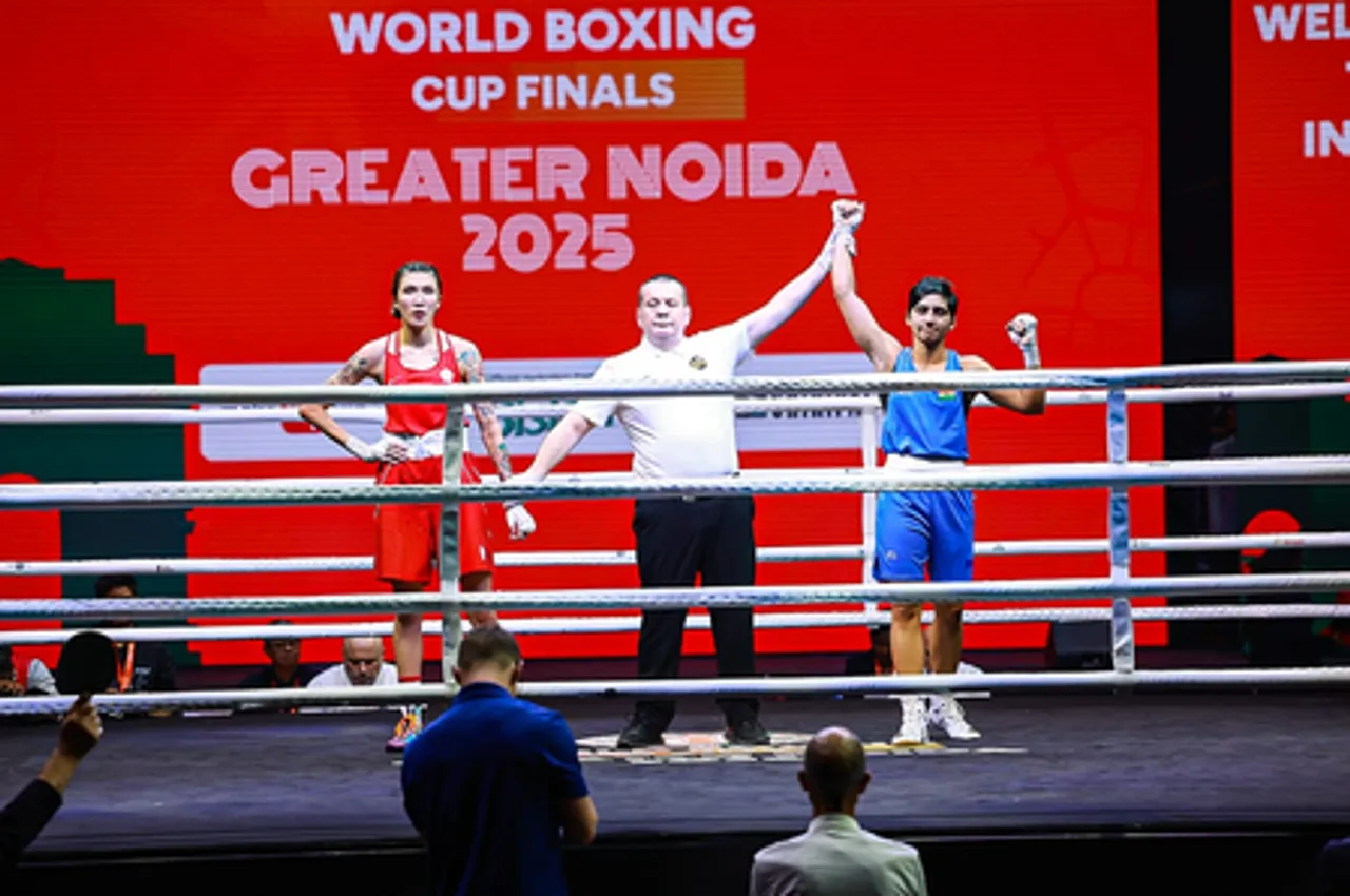 World Boxing Cup: Preeti upsets olympic medalist Huang Hsiao Wen, eight Indians enter final (Ld)/Credit: BFI