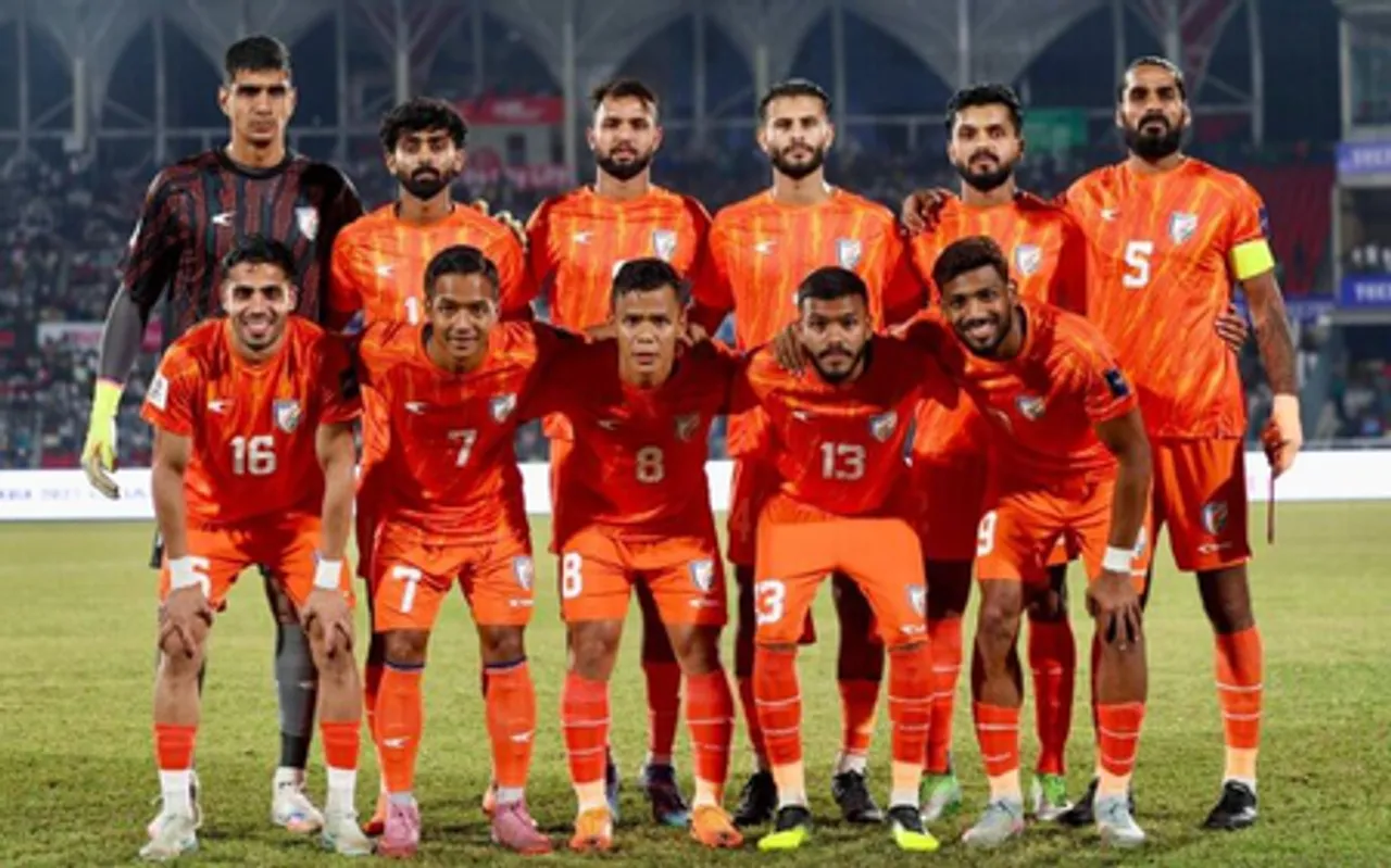 Morsalin strike sinks India as winless run extends to five in Asian Cup Qualifiers (Credit: AIFF)