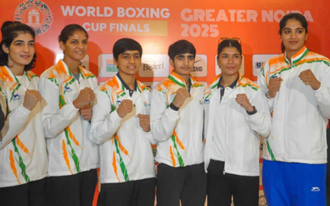 New Delhi: Boxers Felicitated After World Boxing Cup Success