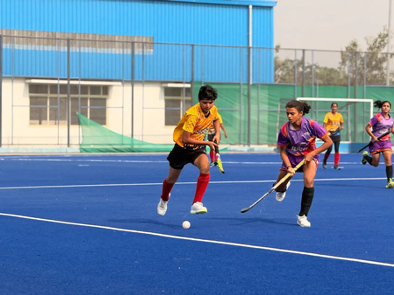 Sub-jr Women Academy C'ship: Khalsa to meet HAR in Zone A & B final (Credit: Hockey India)