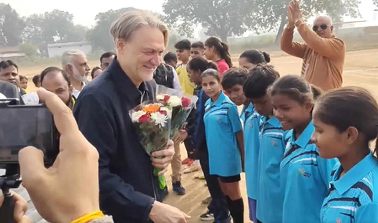 ‘The passion here reminds me of Brazil and Europe’: German coach Dietmar Beiersdorfer lauds Shahdol’s ‘mini Brazil’ at the Vicharpur village in Madhya Pradesh. Photo credit: IANS