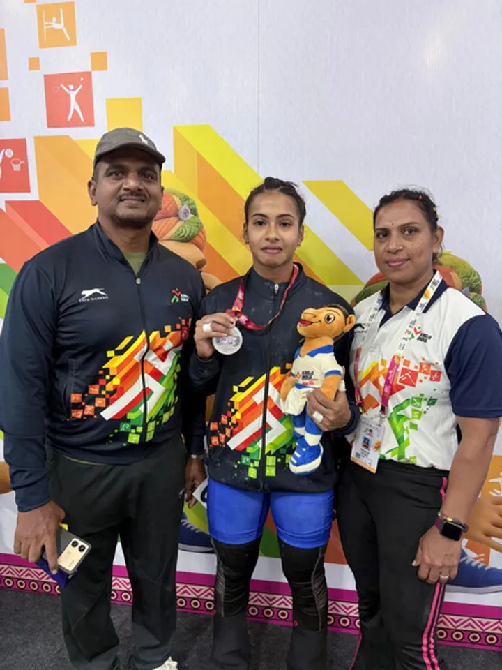 After KIUG 2025 silver, Rajyashree aims to pursue glory with mother Rakhi (Credit: KIUG)