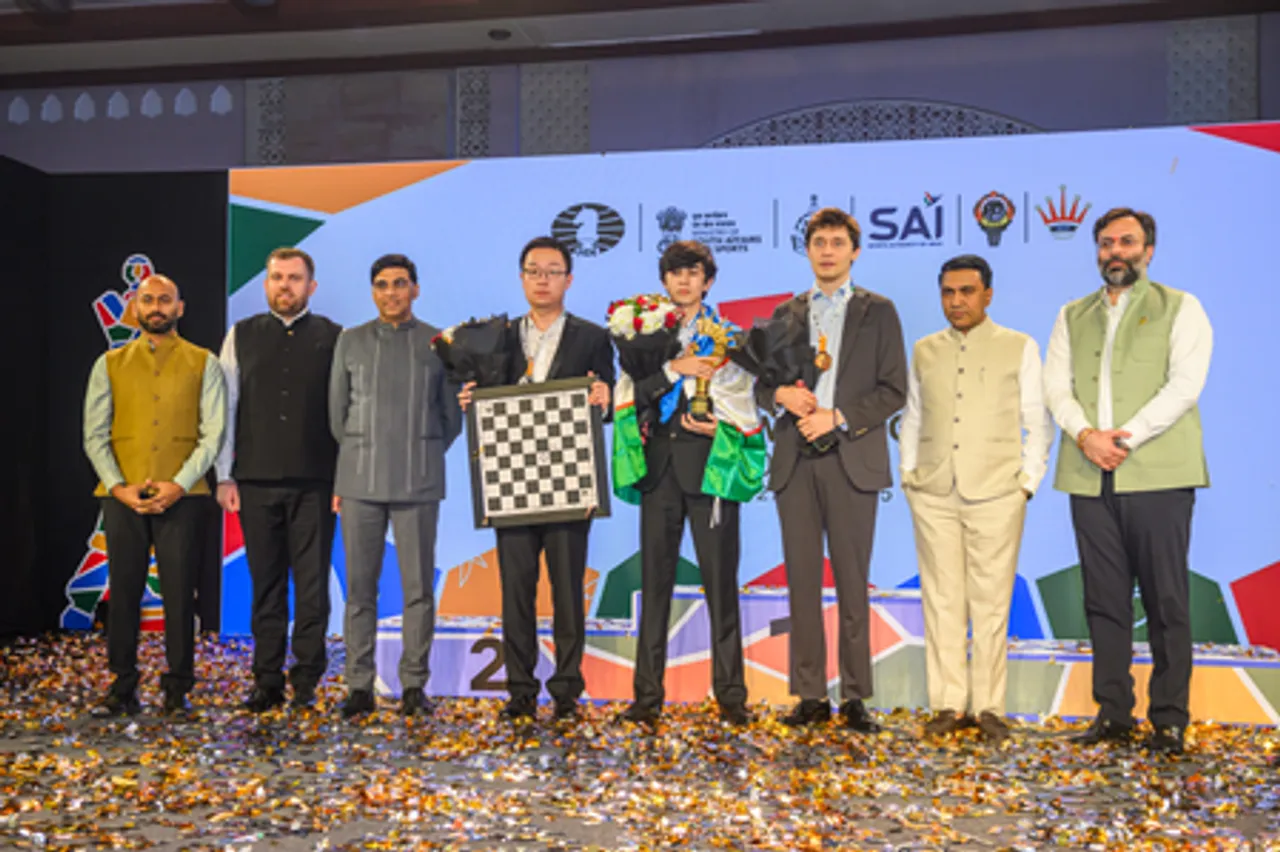 Goa CM Pramod Sawant keen on taking chess to all schools in the state after FIDE World Cup 2025 success (Credit: FIDE)