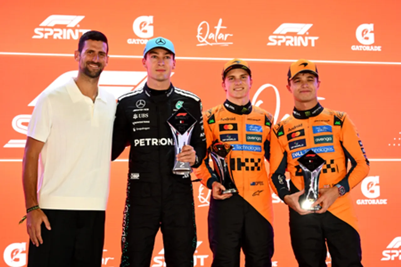 Formula 1: Piastri pips Russell and Norris to win Qatar sprint (Credit: X/Formula 1)