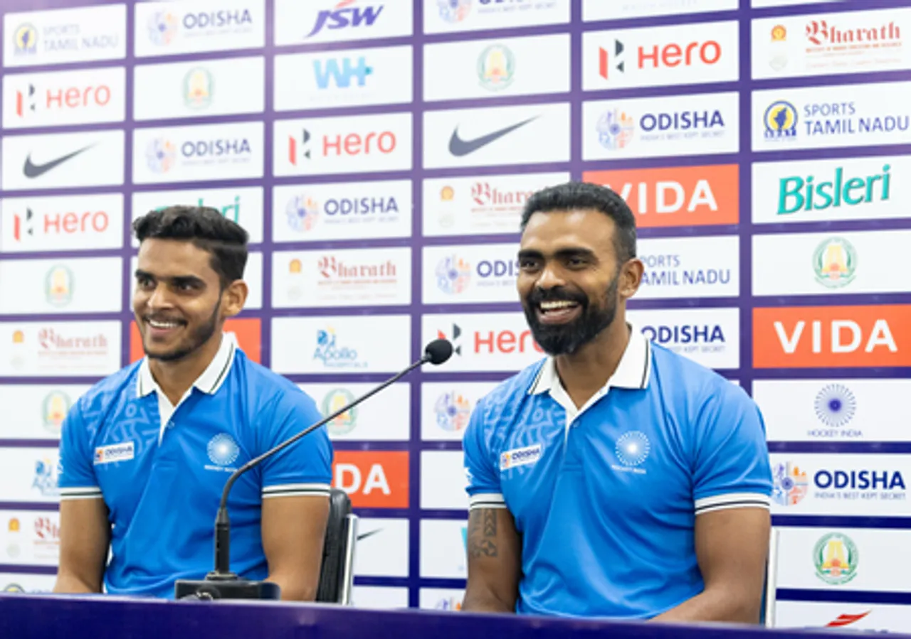 Confident India ready for Belgium challenge in quarterfinals of the FIH Hockey Men's Junior World Cup 2025 at the Mayor Radhakrishnan Hockey Stadium in Chennai, on Friday. Photo credit: Hockey India