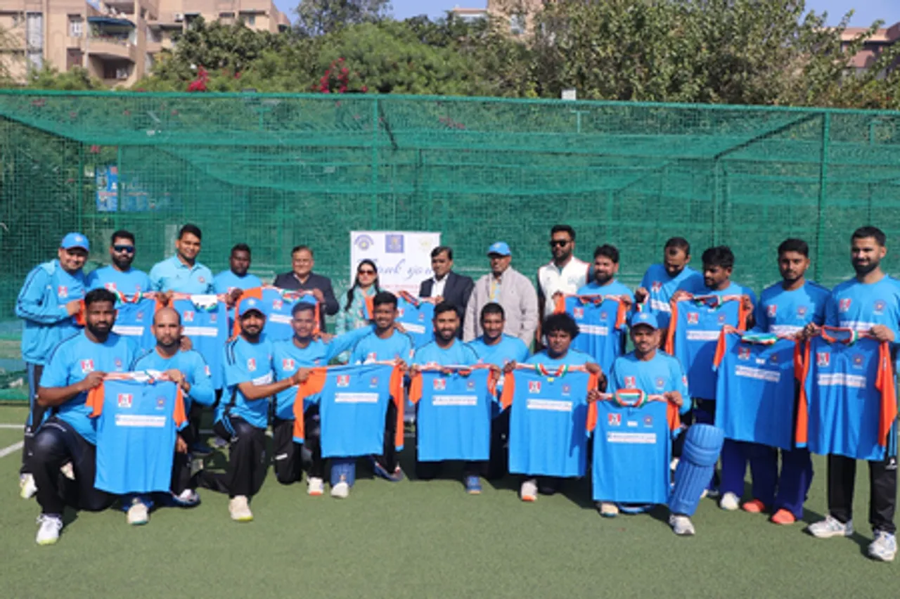Indian Deaf Cricket Association unveil India’s jersey for T20 series against Dubai