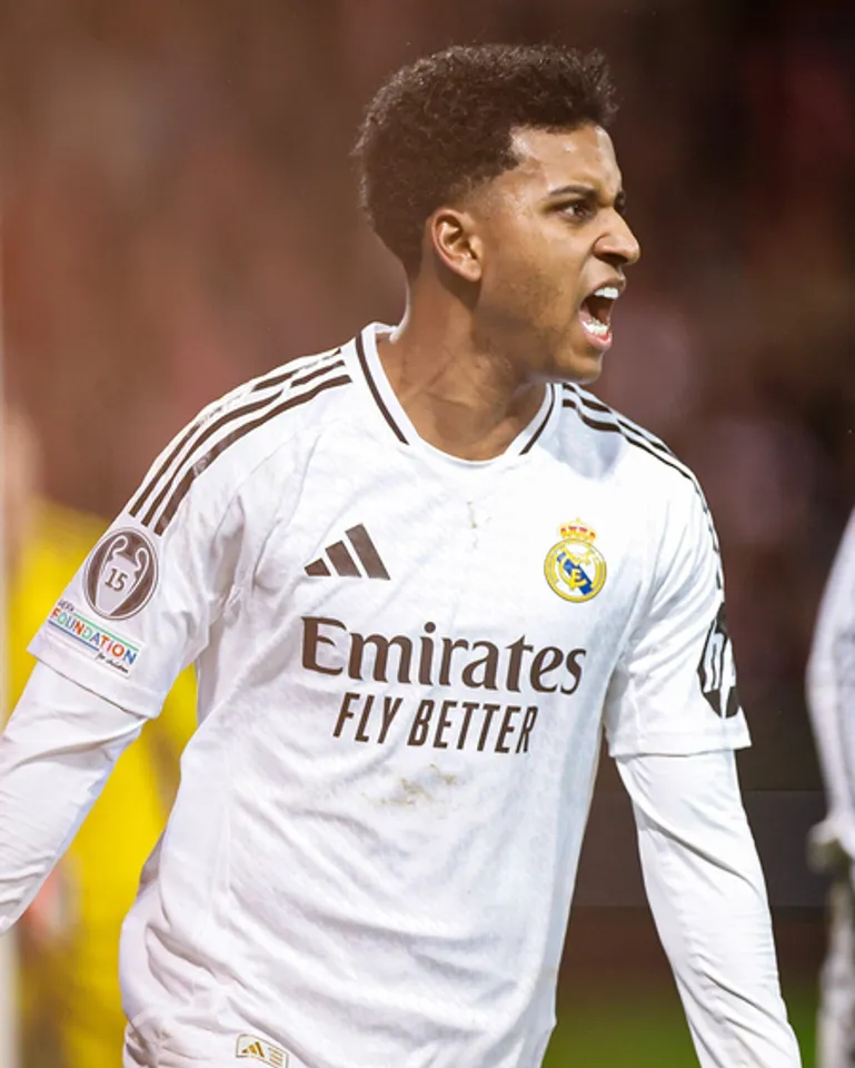 Real Madrid's Rodrygo 'walks down memory lane' ahead of Man City test in UCL derby (Credit: Real Madrid/X)