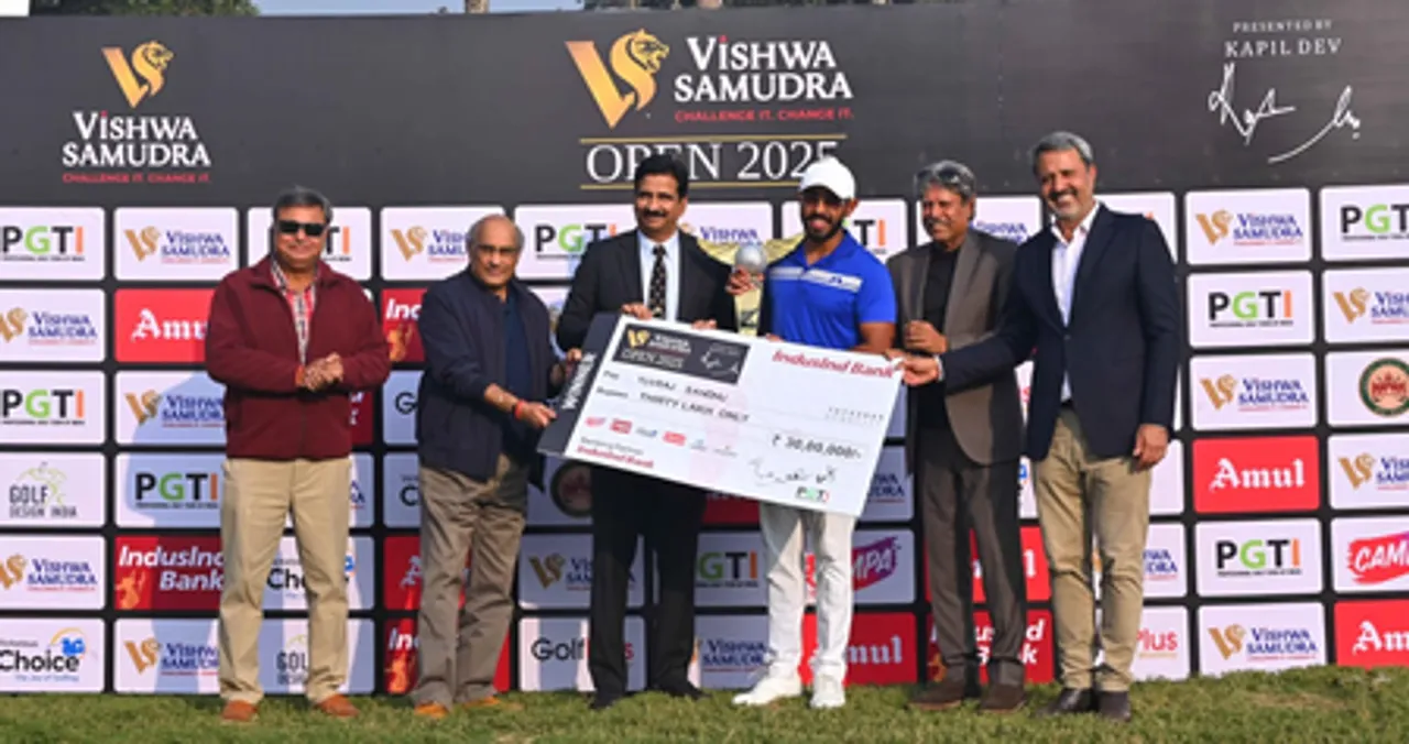 Vishwa Samudra Open 2025: Yuvraj Sandhu bags sixth title of season with six-shot margin (Credit: PGTI)