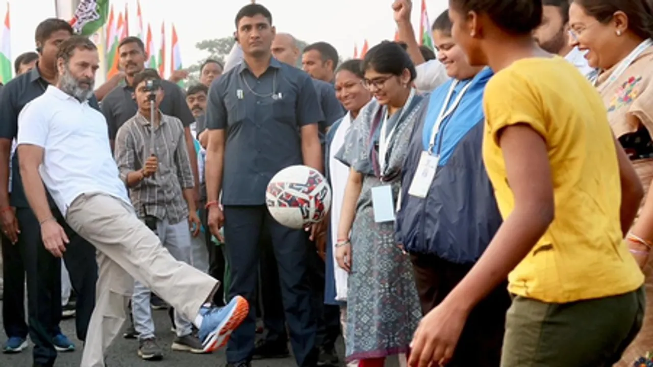 Rahul Gandhi to attend Messi’s GOAT India tour event in Hyderabad (Photo: IANS)