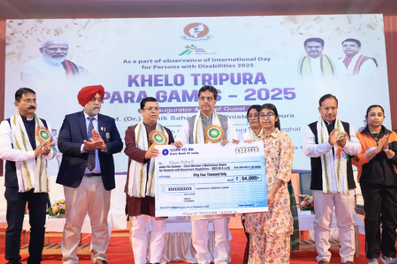 Divyangjan athletes inspire society, says Tripura CM at Khelo Tripura Para Games-2025 (Photo: IANS)